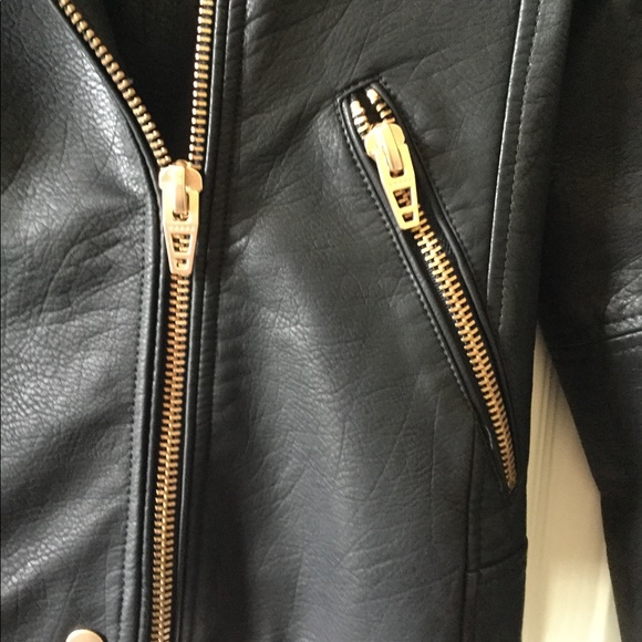 Brand New Blank NYC Black leather jacket - Picture 3 of 5